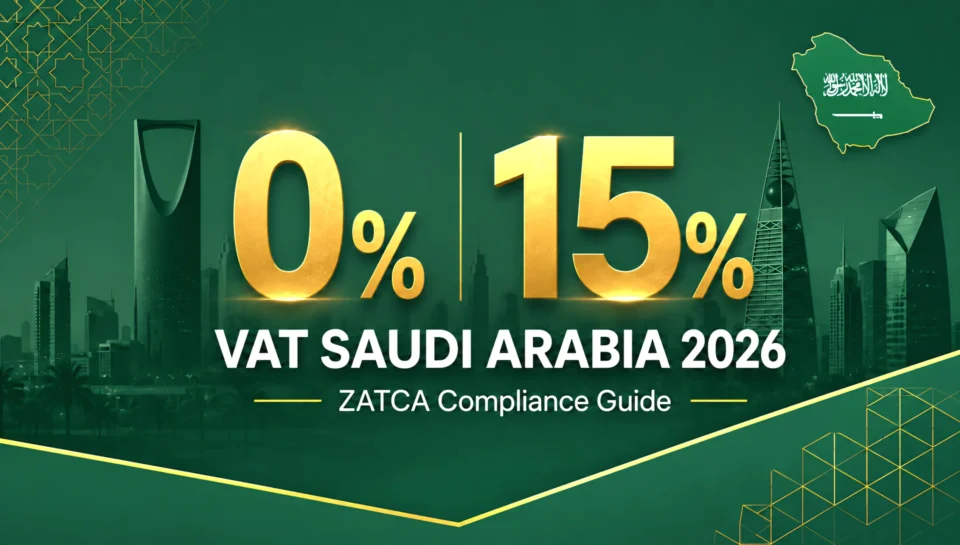 VAT in Saudi Arabia 2026 ZATCA compliance guide 15% rate Fatoora